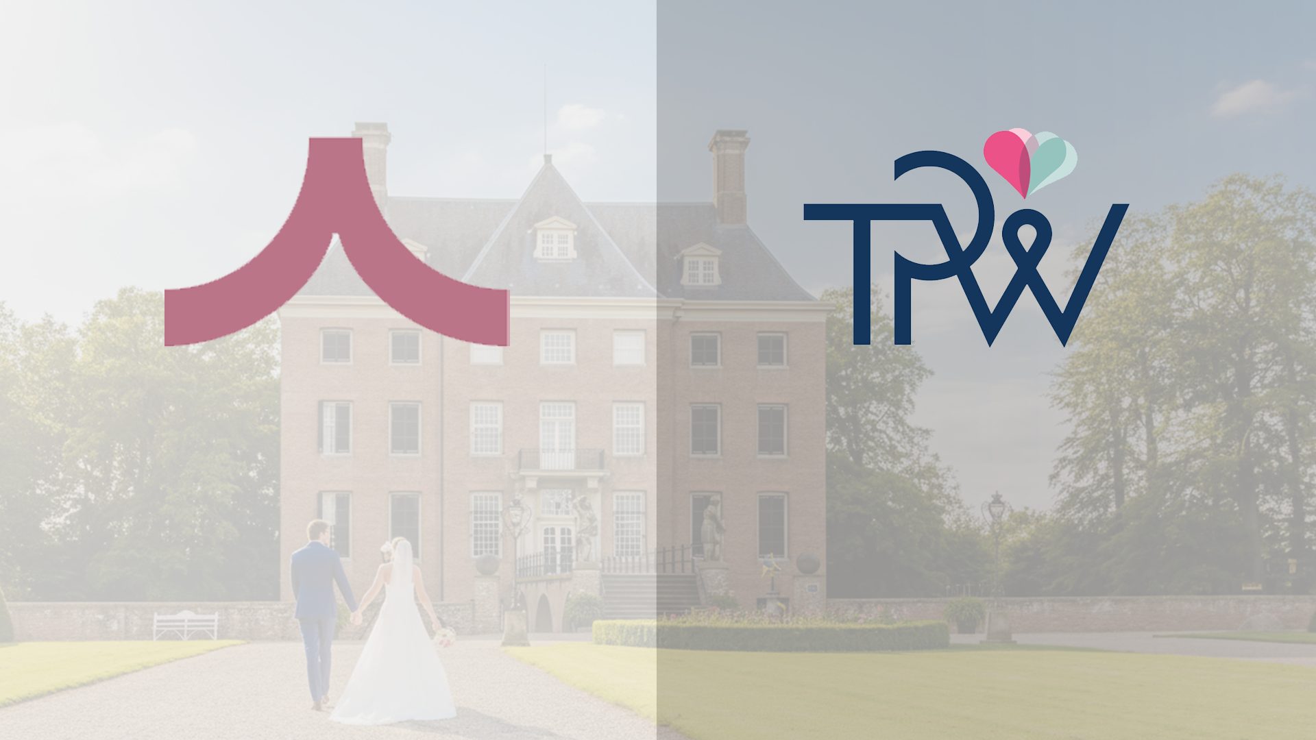 Logo's van Toptrouwlocaties en ThePerfectWedding over een kasteel als trouwlocatie
