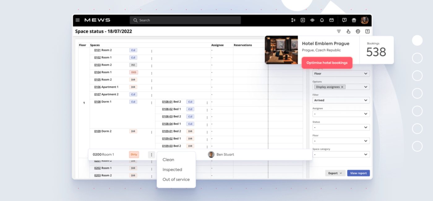 MEWS Property Management System voor naadloze hotelreserveringen